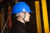 NEO TOOLS Védősisak állszíjjal, kék 97-222