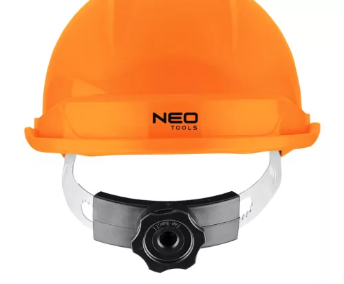 NEO TOOLS Védősisak állszíjjal, narancs 97-225