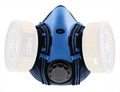NEO TOOLS Szilikon félmaszk 97-350