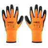 NEO TOOLS Munkakesztyű, hőszigetelt, latex bevonatú poliészter, 2242X, 10" 97-612-10