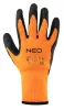 NEO TOOLS Munkakesztyű, hőszigetelt, latex bevonatú poliészter, 2242X, 8" 97-612-8