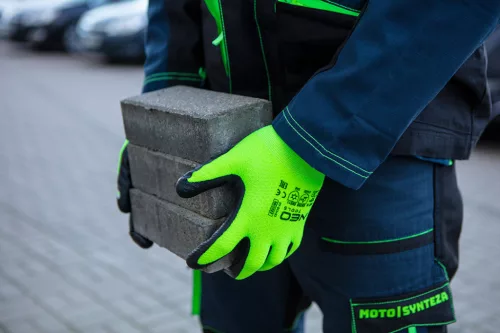 NEO TOOLS Munkakesztyű, hőszigetelt, latex bevonatú akril anyag, 4142X, 10" 97-613-10