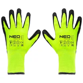   NEO TOOLS Munkakesztyű, hőszigetelt, latex bevonatú akril anyag, 4142X, 9" 97-613-9