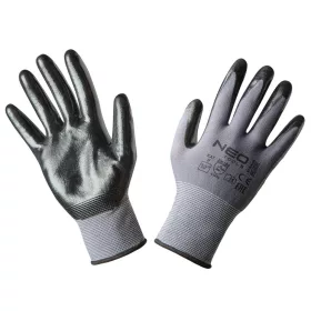   NEO TOOLS Munkakesztyű, nitril bevonatú nylon, 4131X, 10" 97-616-10