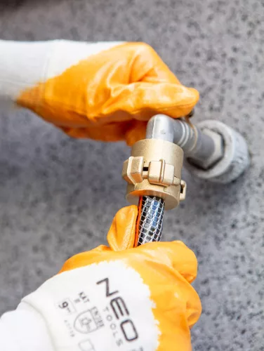 NEO TOOLS Munkakesztyű, nitril bevonatú poliészter, 4111X, 8" 97-631-8