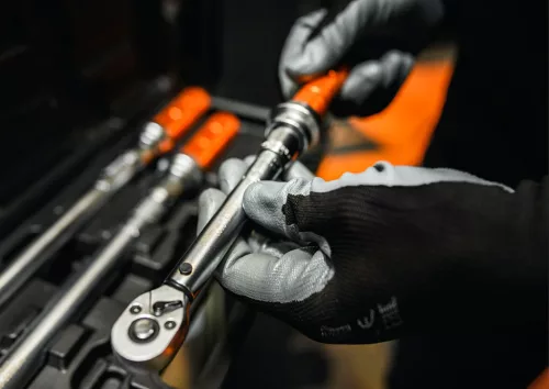 NEO TOOLS Munkakesztyű, nitril bevonatú poliészter, 4131X, 10, Rendelési egység: 12db 97-647-10