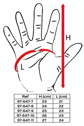 NEO TOOLS Munkakesztyű, nitril bevonatú poliészter, 4131X, 10, Rendelési egység: 12db 97-647-10