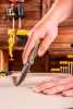 TOPEX Kés, összecsukható kés retesszel, 7cm penge, összecsukott 105mm 98Z106