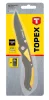 TOPEX Kés, összecsukható kés retesszel, 7cm penge, összecsukott 105mm 98Z106