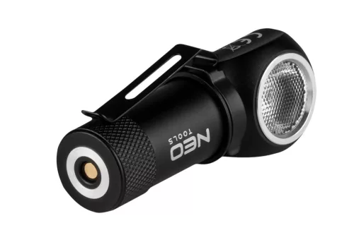 NEO TOOLS Fejlámpa + zseblámpa 2az1-ben, tölthető 600lum USB magnetic charging CREExPG3 LED, 6W 99-027