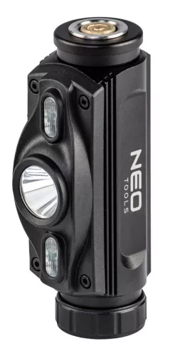 NEO TOOLS Fejlámpa + zseblámpa 2az1-ben, tölthető USB 1000lum, CREE LED, 10W 99-028