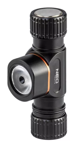 NEO TOOLS Fejlámpa + zseblámpa 2az1-ben, tölthető, USB 2000lum CREExHP50.2 LED, 20W 99-029