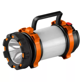   NEO TOOLS Kempinglámpa, tölthető, 3 funkciós, 800lum, CREE T6 + SMD LED, powerbank funkció, 10W 99-031