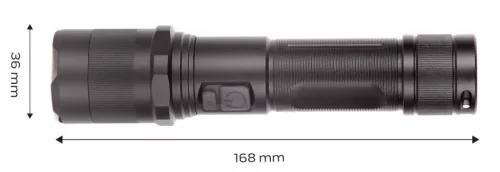 NEO TOOLS Zseblámpa tölthető, USB, 1000lum, OSRAM P9 LED, 10W 99-035
