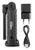 NEO TOOLS Akkus műhely-vizsgálólámpa, tölthető, 200lum COB LED, 3W 99-041