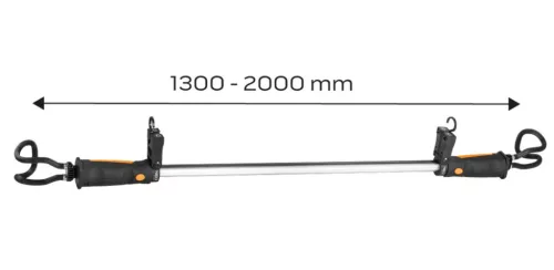 NEO TOOLS Akkus műhely-vizsgálólámpa motortérbe, tölthető, SMD LED, 1000lum, 10W 99-048