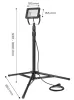 NEO TOOLS Reflektor, állványos 230V/50W, 4500lum, SMD led, max. 1.8m 2 év garanciával 99-060
