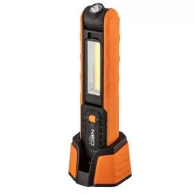   NEO TOOLS Akkus műhely-vizsgálólámpa, tölthető, 500lum COB LED 99-065