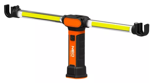 NEO TOOLS Akkus műhely-vizsgálólámpa, tölthető, 500lum SMD LED 99-066