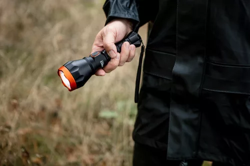 NEO TOOLS Zseblámpa, tölthető USB C, 500lum, Osram LED 99-070