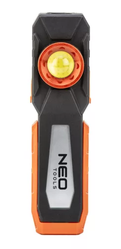 NEO TOOLS Akkus műhely-vizsgálólámpa, tölthető, 500lum COB LED, 10W 99-072