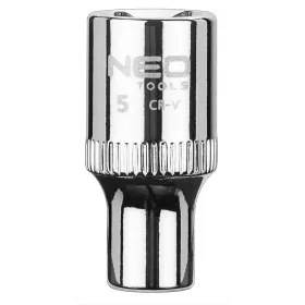   NEO TOOLS Dugókulcs 5mm, 1/4", 6 pontos, SUPERLOCK 25 év garanciával 08-222