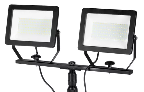 NEO TOOLS Reflektor, állványos 230V/2X100W, 17000lum, SMD led, max.1.8m 2 év garanciával 99-096