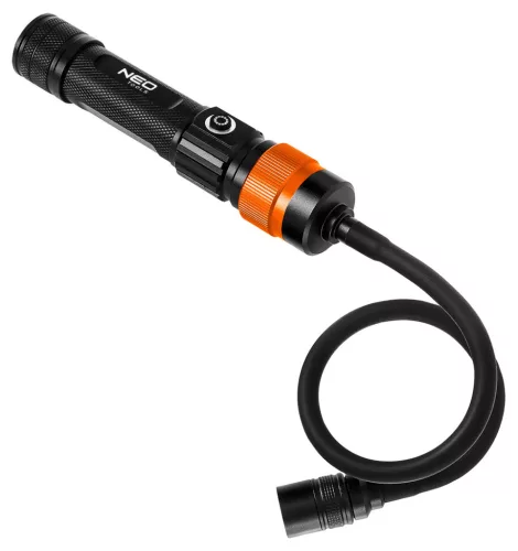 NEO TOOLS Akkus 3az1-ben vizsgálólámpa, tölthető, 350lum COB LED, 3W, IP44 99-107