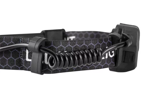 NEO TOOLS Fejlámpa, XPG+COB led, 400lm fényerő, ABS és gumi pánt, beépített akku, töltéskijelző 99-117