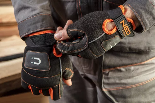 NEO TOOLS Ujjatlan mágneses munkakesztyű 10" GD014