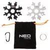 NEO TOOLS Multifunkciós szerszám hópehely 19az1-ben, 2db GD015