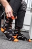 NEO TOOLS Munkazokni, 80% pamut, szerszám mintás 39-42, narancs/fekete GD017