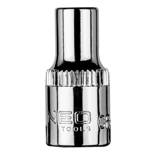 NEO TOOLS Dugókulcs 5mm, 1/4", hatlapú 25 év garanciával 08-444