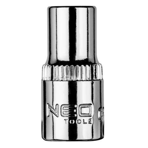 NEO TOOLS Dugókulcs 6mm, 1/4", hatlapú 25 év garanciával 08-446