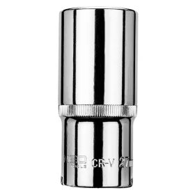   NEO TOOLS Dugókulcs 27mm, 1/2", hosszú hatlapú 25 év garanciával 08-477