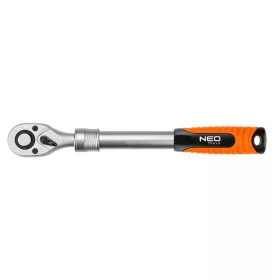   NEO TOOLS Racsnis kulcs 1/4" TELESZKÓPOS 150-200mm 25 év garanciával 08-502
