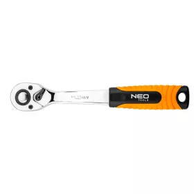   NEO TOOLS Racsnis kulcs 1/4" 145mm 25 év garanciával 08-503