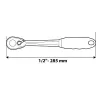 NEO TOOLS Racsnis kulcs 1/2", 285mm, FLEXIBILIS, DIN 3122 25 év garanciával 08-519