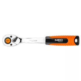   NEO TOOLS Racsnis kulcs 3/8", 90 fog 25 év garanciával 08-533