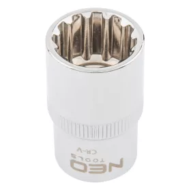   NEO TOOLS Dugókulcs 10mm, 1/2", SPLINE 25 év garanciával 08-582