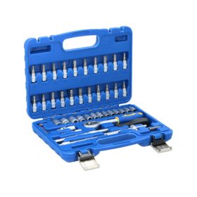 46 db-os racsnis dugókulcskészlet