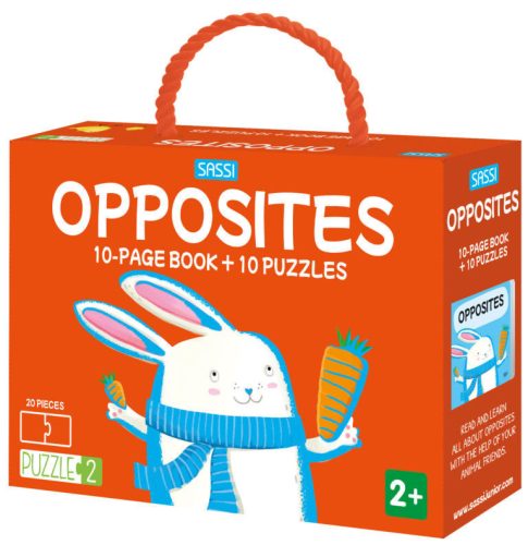 Sassi játszva oktató sorozat – puzzle és angol könyv