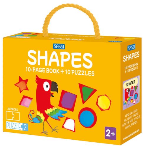 Sassi játszva oktató sorozat – puzzle és angol könyv