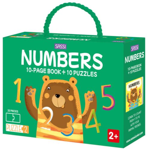 Sassi játszva oktató sorozat – puzzle és angol könyv