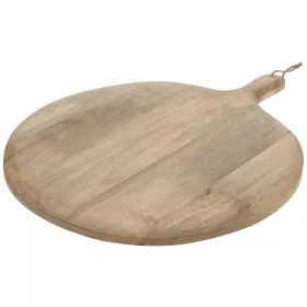 Tálaló fából, kerek