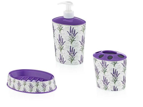 Fürdőszobai szett 3 részes ,,Levendula