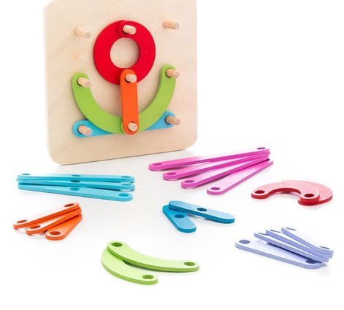 Fa oktatójáték gyerekeknek – Betűk és számok