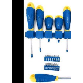 Kinzo csavarhúzó készlet és bitkészlet 21 db-os