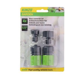 Kinzo Tömlőcsatlakozó szett 4 db-os