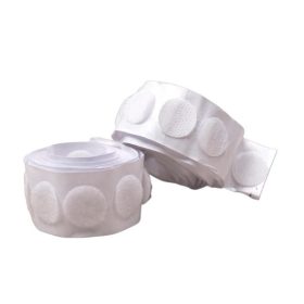   Genius Ideas fehér színű 62 darabos öntapadós tépőzáras gombok